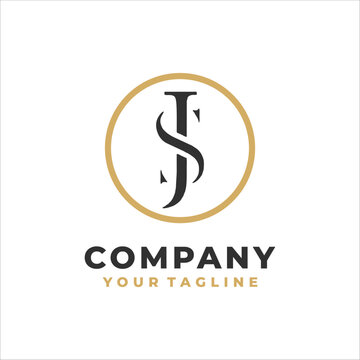 letter j initial logo design