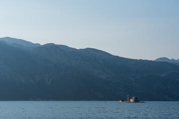 Perast Kotor sunset Montenegro