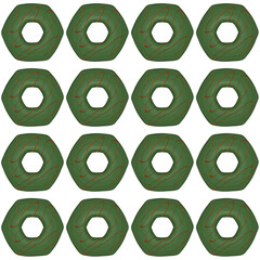 Fototapeta premium Pattern homemade cookie different taste in pastry biscuit