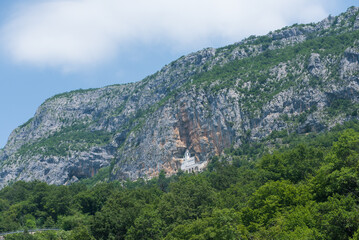 Fototapeta na wymiar Ostrog Monastery Montenegro