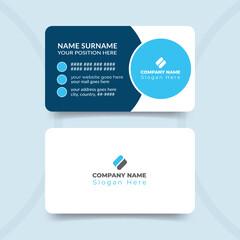 Professional business card template design