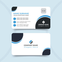 Professional business card template design