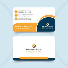 Professional business card template design