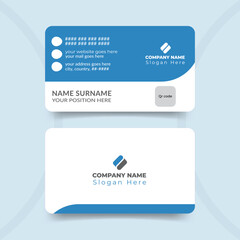 Professional business card template design