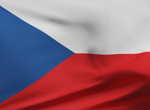 Flag of Czech Republic (Republica Checa)