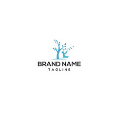 Obraz premium Modern minimal kids support logo