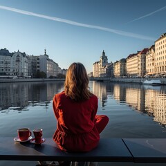 woman sitting on a bridge, Embracing Solitude: Tips for Finding Peace and Joy in Being Alone