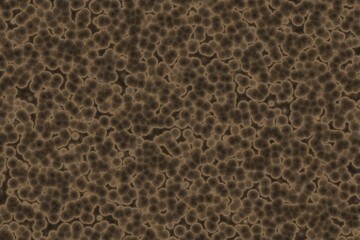 Obraz premium creative cute orange huge amount of bio living cells digitally made texture background illustration