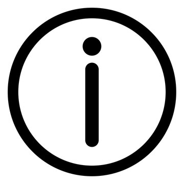 info button