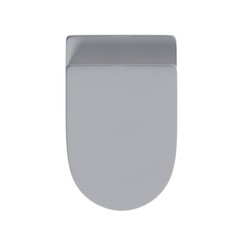 Obraz premium lavatory pan isolated on white background, bidet, 3D illustration, cg render