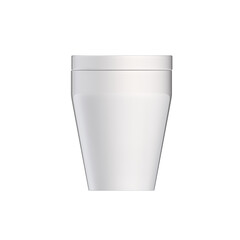 lavatory pan isolated on transparent background, bidet, 3D illustration, cg render
