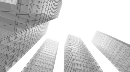 Fototapeta premium city skyscrapers
