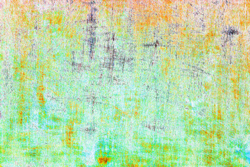 Colorful wooden scratched abstract background, colored surface