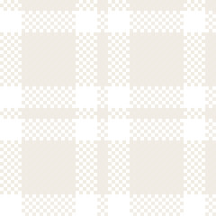 Tartan Plaid Seamless Pattern. Classic Plaid Tartan. Traditional Scottish Woven Fabric. Lumberjack Shirt Flannel Textile. Pattern Tile Swatch Included.