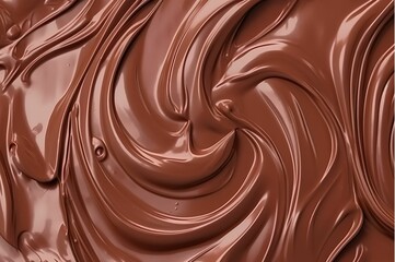 Close up view of chocolate