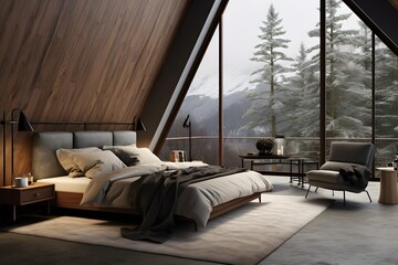 cabin bedroom