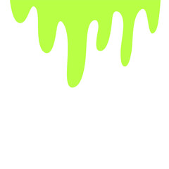 Fototapeta premium Liquid Green Drop