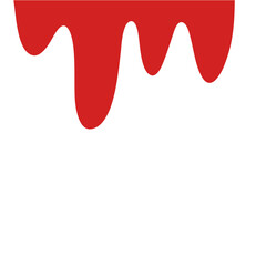 Red Dripping Liquid