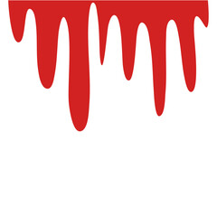Red Dripping Liquid