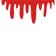 Red Dripping Liquid