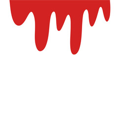 Red Dripping Liquid