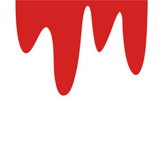 Red Dripping Liquid