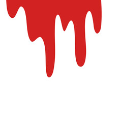 Red Dripping Liquid