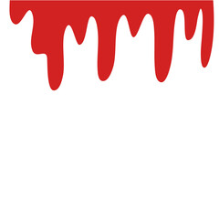 Red Dripping Liquid