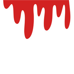 Red Dripping Liquid