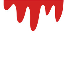 Red Dripping Liquid