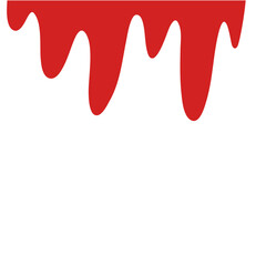 Red Dripping Liquid