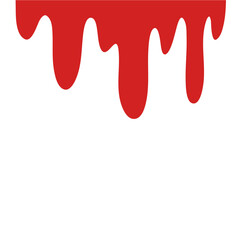 Red Dripping Liquid