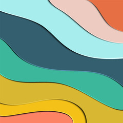 Abstract summer sale bakground for banner, and brochure or social media post