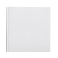 Blank hard cover square book, cut out