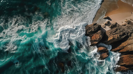 Creative Use of Aerial Photography to Capture Abstract Perspectives from Above the Sea