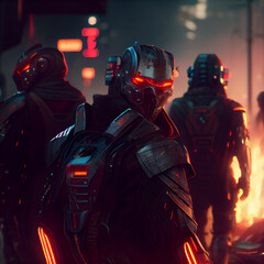 Cyborgs on the street