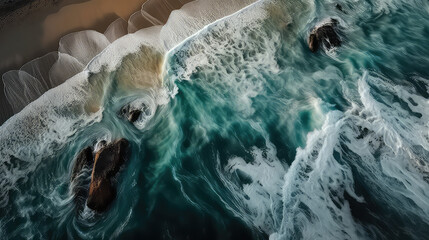 Creative Use of Aerial Photography to Capture Abstract Perspectives from Above the Sea