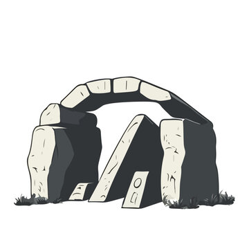 recommend clip art: Mysterious Stonehenge - Ancient Landmark
