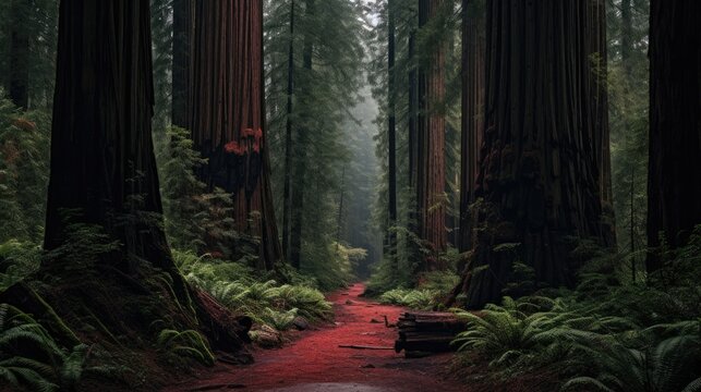 Red Wood National Park  - Amazing Photo Stylish And Eyecatching