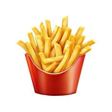 recommend clip art: Delicious French Fries Clipart. Crispy Fast Food Illustration for Snack Menus. Generative AI