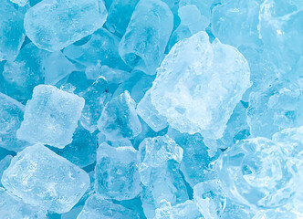 Ice cubes background, ice cube texture, ice wallpaper It makes me feel fresh and feel good. In the summer, ice and cold drinks will make us feel relaxed, Made for beverage or refreshment business.