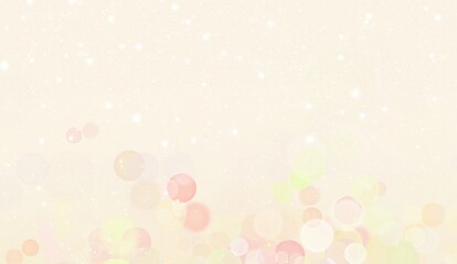 Abstract Blurry  Cream Color For Background, Blur White Bokeh Light Outdor Celebration