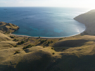 Beautiful coral reefs and idyllic beaches are found on Gili Lau Laut in Komodo National Park, Indonesia. This part of the Lesser Sunda Islands harbors extraordinary marine biodiversity.