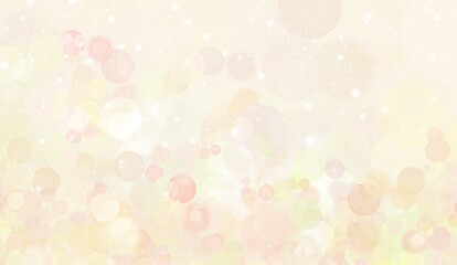 Abstract Blurry  Cream Color For Background, Blur White Bokeh Light Outdor Celebration