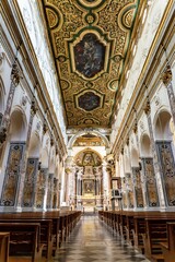 interior of the Cathedral of Amalfi