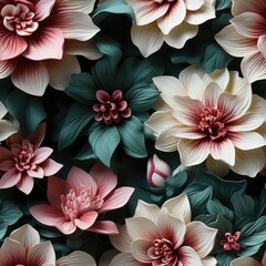 Seamless floral wallpaper
