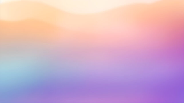 pastel gradient trendy background, gentle gradient pastel folds and waves, generative ai