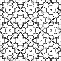 Black and white pattern with abstract shapes. Abstract background. Patterns of the lines.