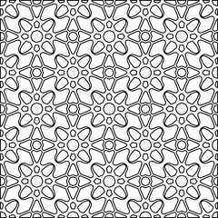 Black and white pattern with abstract shapes. Abstract background. Patterns of the lines.