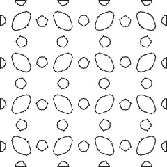 Black and white pattern with abstract shapes. Abstract background. Patterns of the lines.